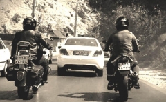 تردد موتورسيکلت در روزهای تعطيل در جاده چالوس ممنوع شد