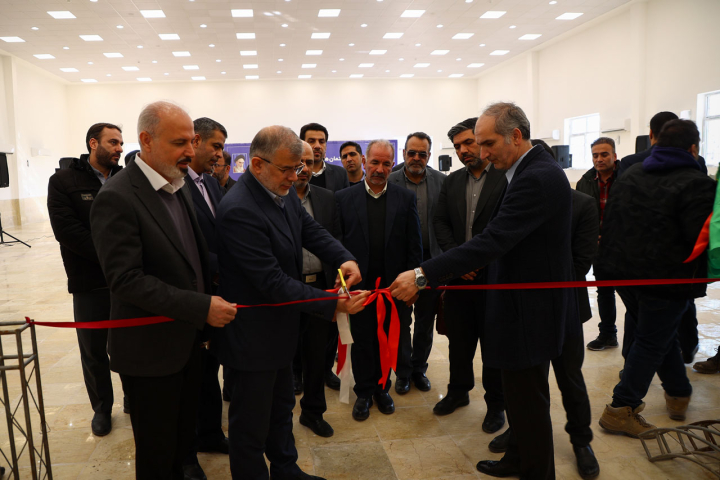 بهرهبرداری از حسینیه و سالن غذاخوری اردوگاه شهیدرئیسی خرمشهر بهرهبرداری از حسینیه و سالن غذاخوری اردوگاه شهیدرئیسی خرمشهر