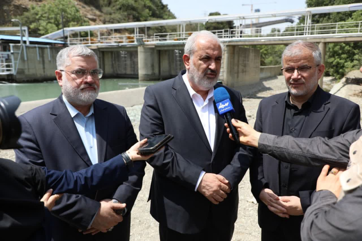 پروژه انتقال آب طالقان با دو برابر سرعت گذشته در حال پیشروی است پروژه انتقال آب طالقان با دو برابر سرعت گذشته در حال پیشروی است